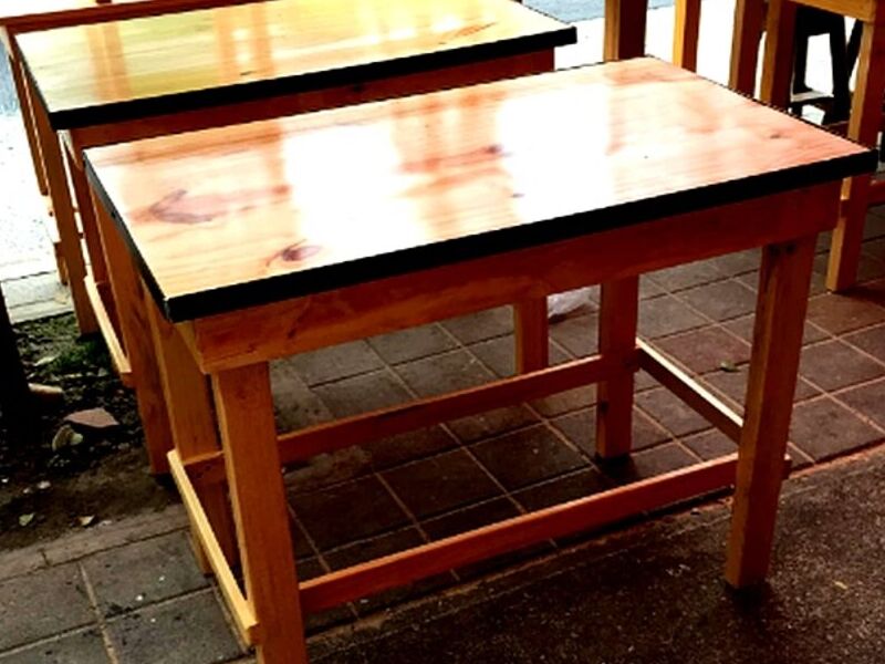 Mesas de madera