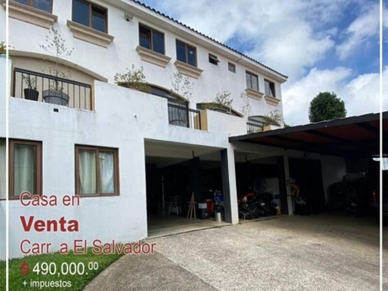 Casa Venta Guatemala