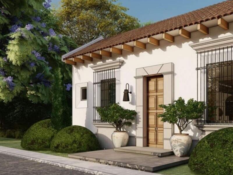 Casa Casco Cerro Guatemala