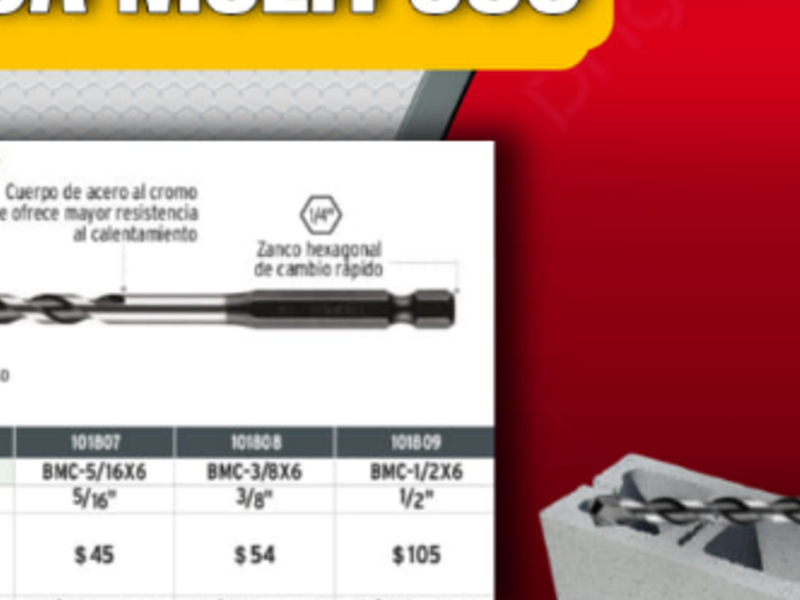 Broca multiuso Guatemala 