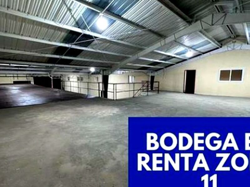Bodega en renta Zona 11