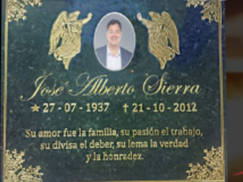 Lápida personalizada Culiapa