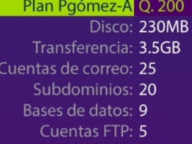 PlanA HOSTING Guatemala