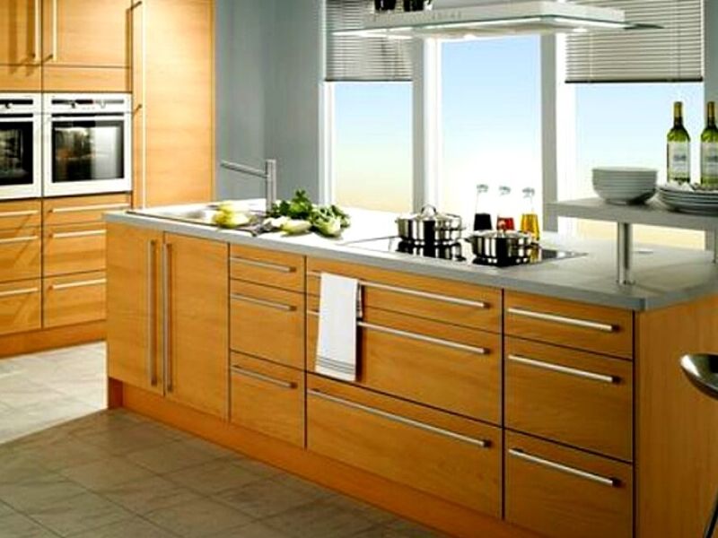 GABINETES DE COCINA COLOR ROBLE G