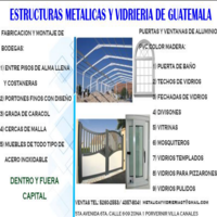 Estructura metálica y vidriería de guatemala