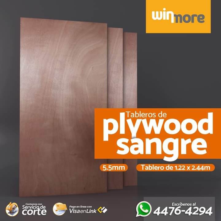 PLYWOOD SANGRE 4*8