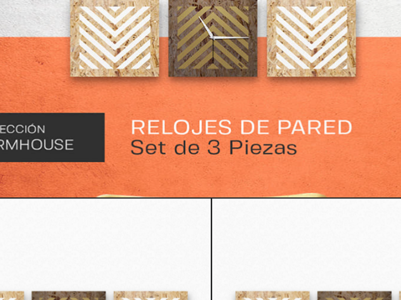 Reloj pared