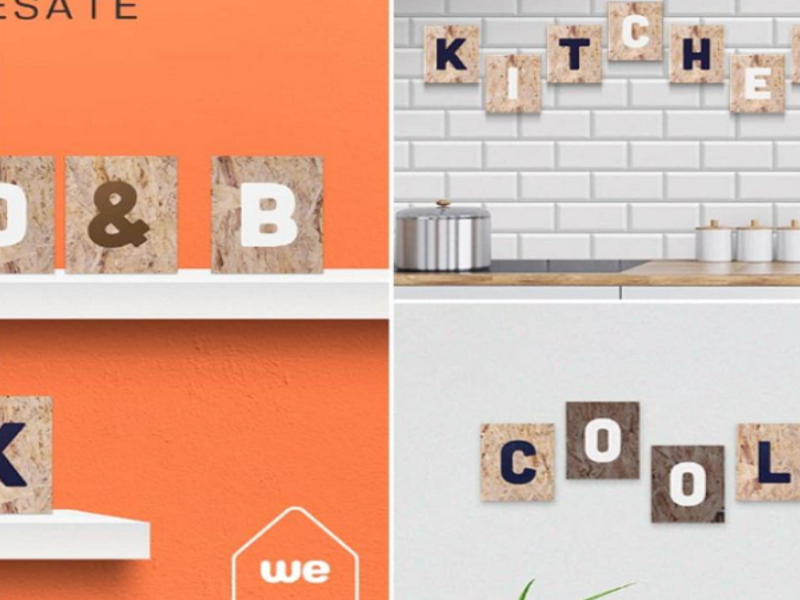 Letras decorativas