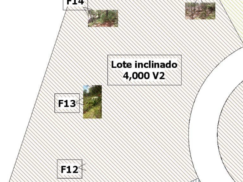 Venta Terreno 4,000 V2