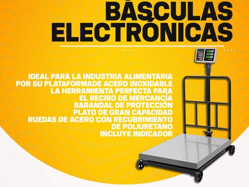 Básculas Electrónicas de piso Guatemala