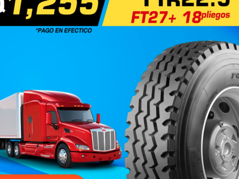 LLANTAS 11R22.5