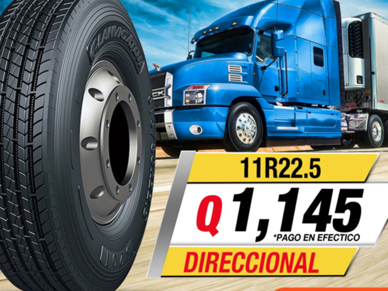 LLANTA 11R22.5 GUATEMALA
