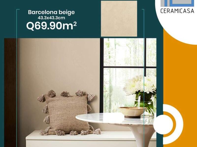 Porcerlanato Barcelona Beige  Guatemala