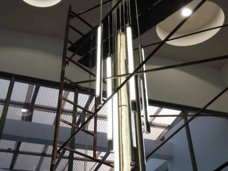 Instalación lámparas Guatemala