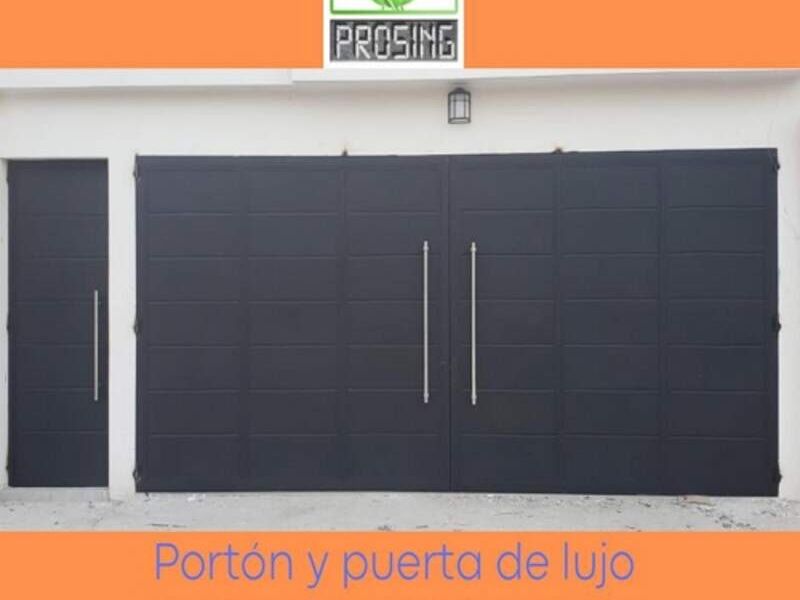 Instalación portón Guatemala