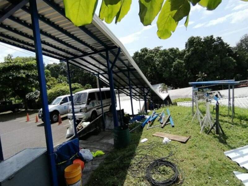 Instalación techo metálico Guatemala