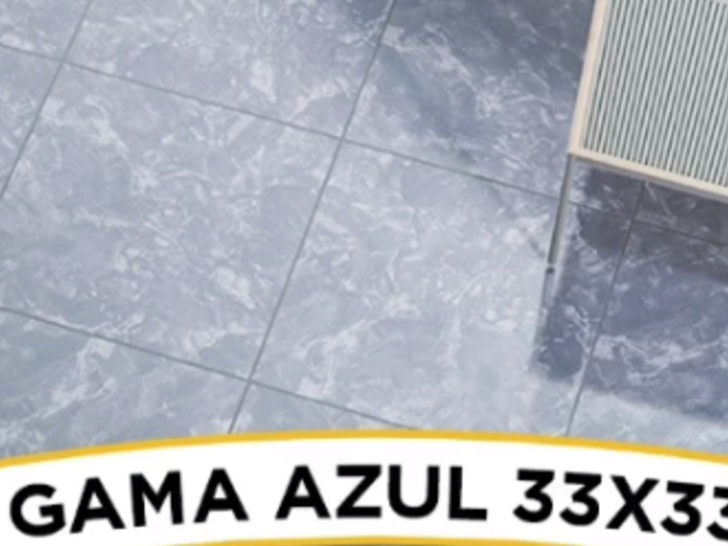 Piso gama azul Guatemala 