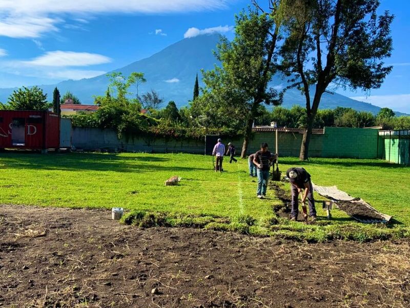 Remodelación de Jardines Guatemala