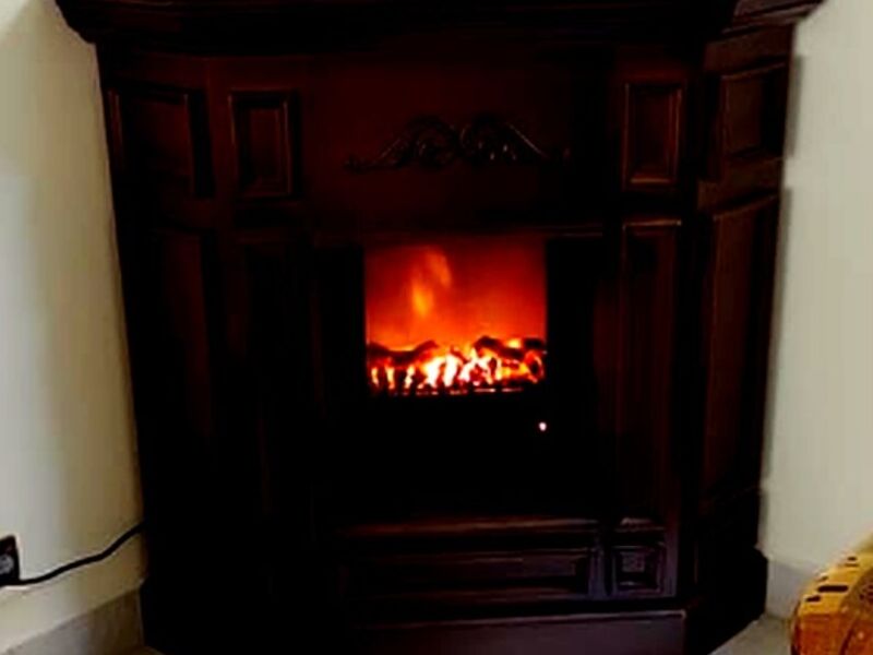 MUEBLE PANTALLA CHIMENEA GUATERMALA