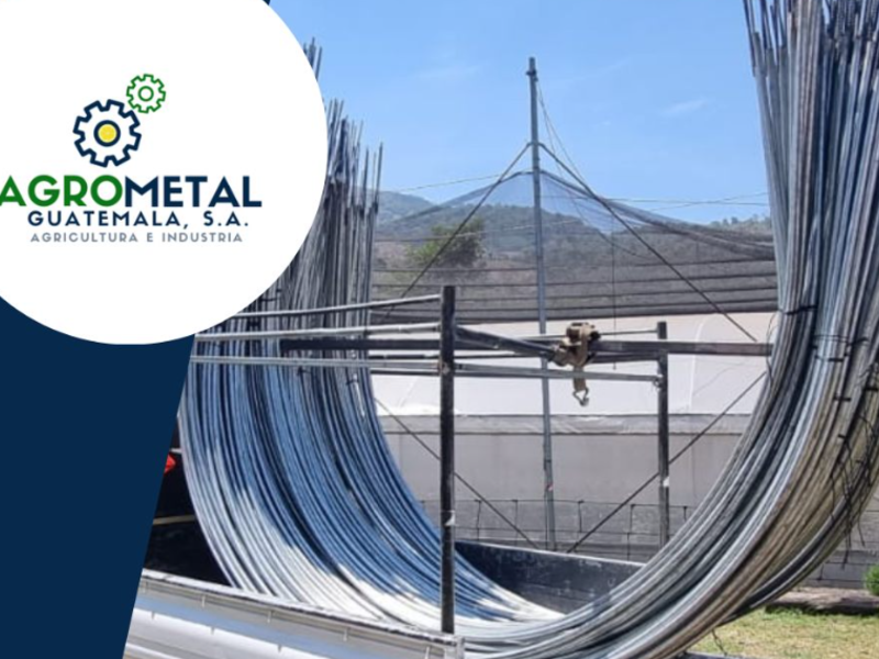 Tubos metálicos estructura Guatemala