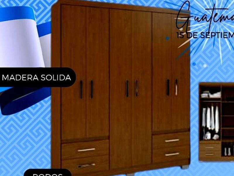 ROPERO 6 PUERTAS 
