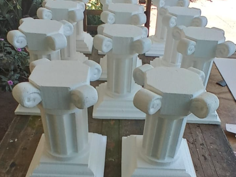 Columnas decoración Guatemala