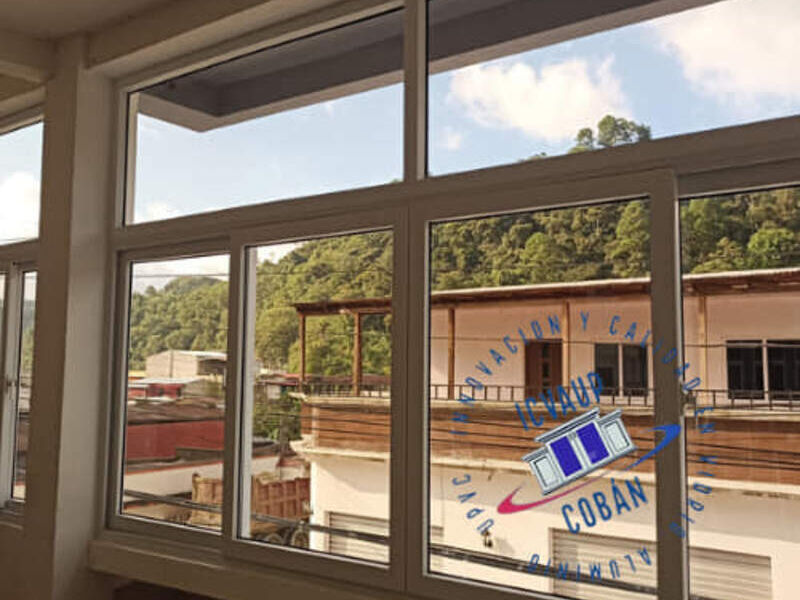 Ventana corrediza Aluminio Retalhuleu