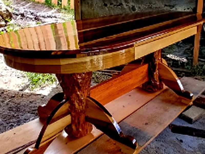 MESA COMEDOR OVALO GUATEMALA
