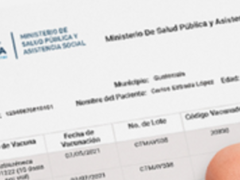 Tarjeta personalizada Escuintla
