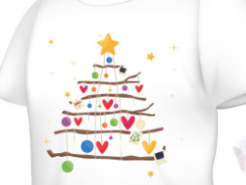 Playera navideña Escuintla