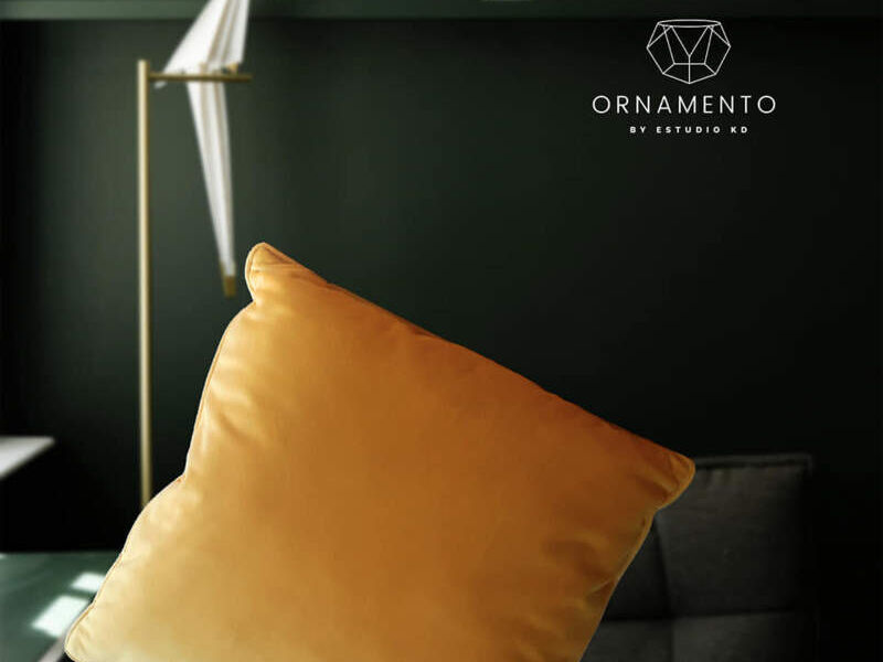 Cojin amarillo