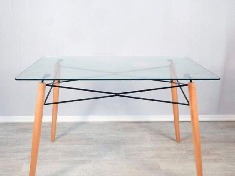 Mesa de vidrio Nórdica