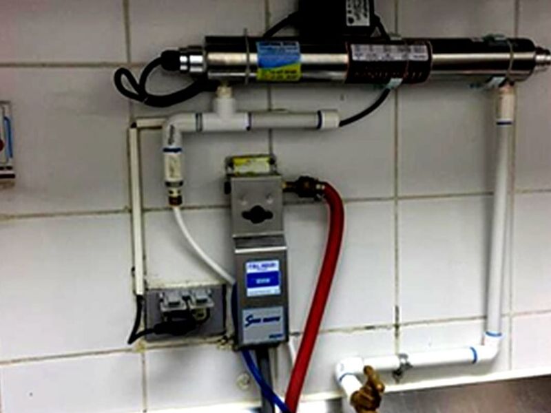 Sistema purificación agua A Santa Rosa