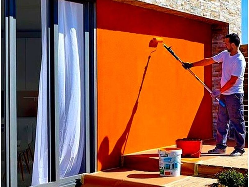 Pintura casas Guatemala