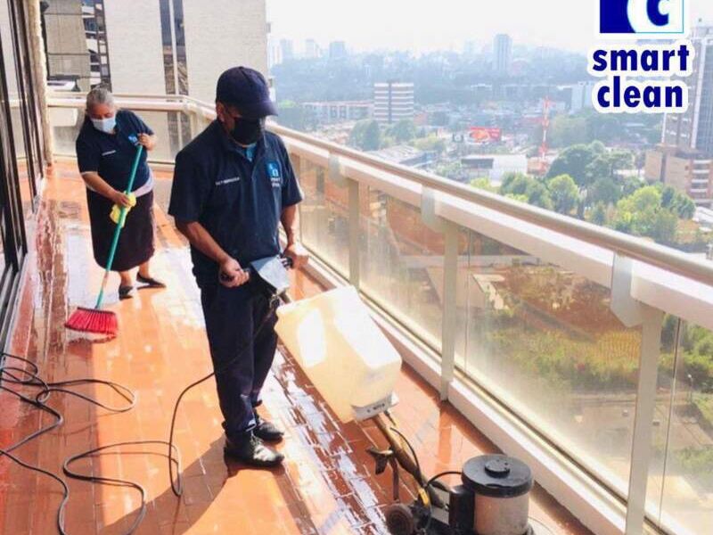 Limpieza espacio trabajo Guatemala