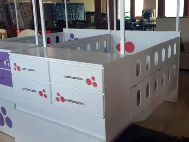 Cama Individual Blanca