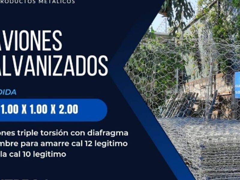 GAVIONES GALVANIZADOS GUATEMALA