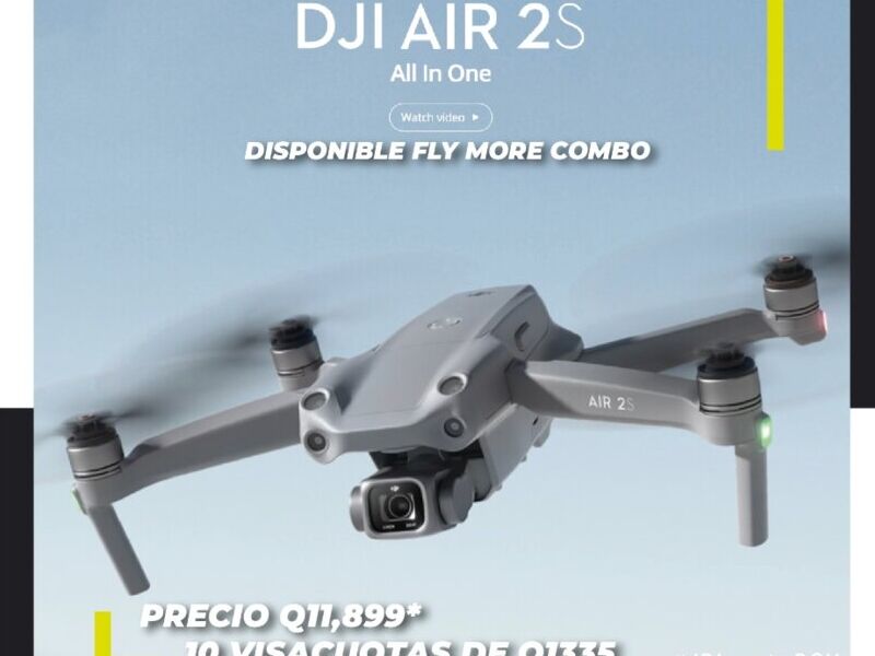 Venta Dron DJI AIR 2S Guatemala