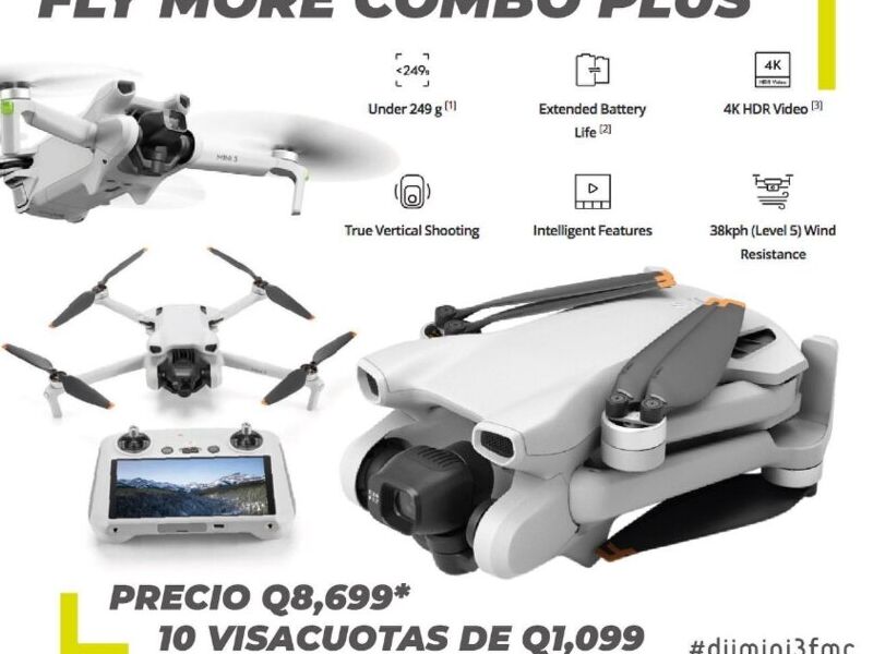 Dron DJI MINI 3 Guatemala