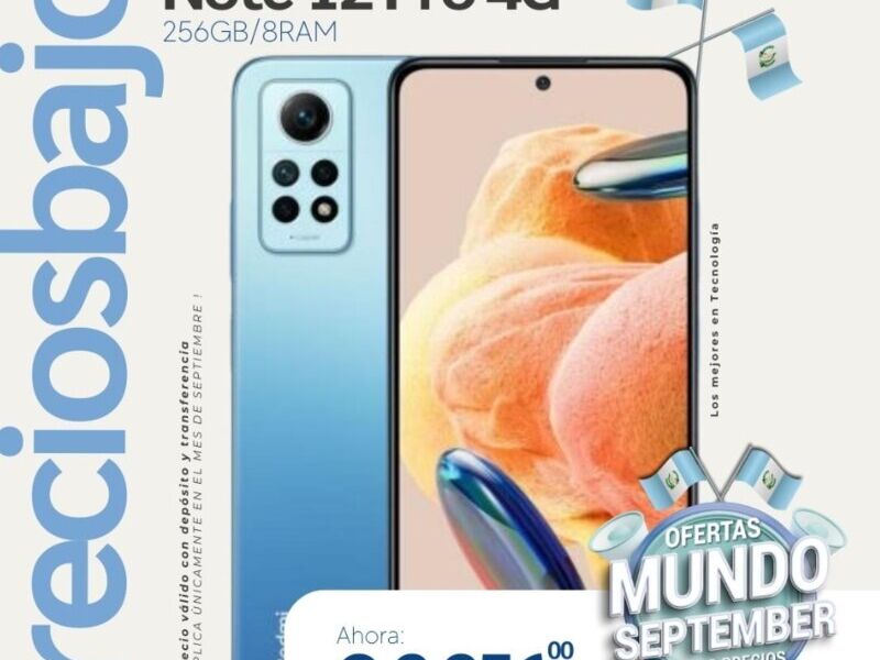 Venta Xiaomi Note 12 Pro Guatemala