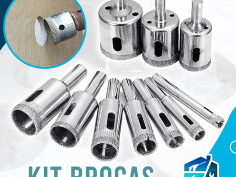 KIT BROCAS PARA CERÁMICAS 10 PIEZAS