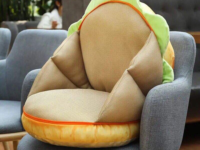 Cojin hamburguesa Guatemala