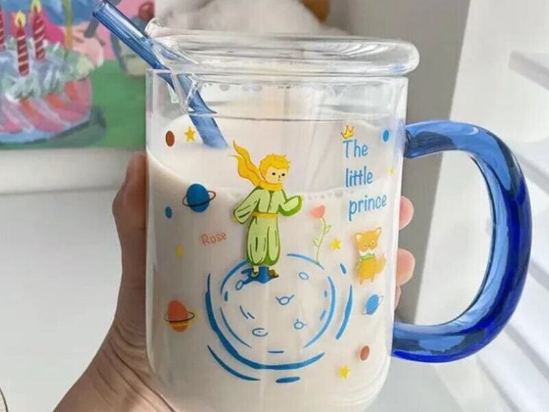 Taza cristal principito Guatemala