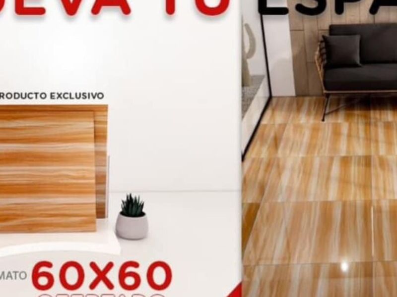 Porcelanato  estilo madera Izabal