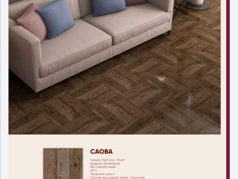 Piso Caoba Izabal