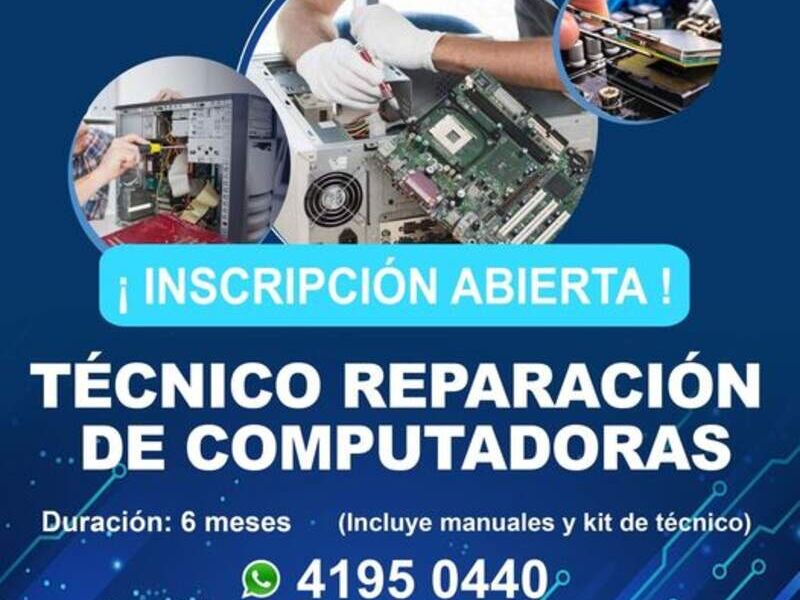 Curso reparación computadoras Guatemala