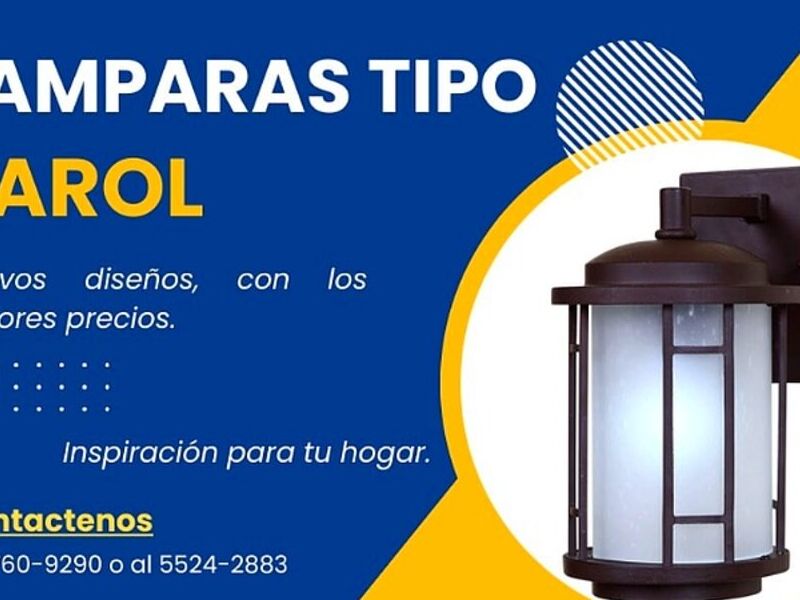 Lamparas tipo farol Guatemala 