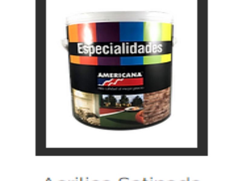 Acrílica satinada