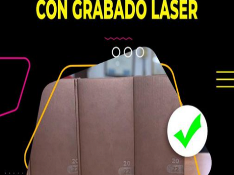 Agendas personalizadas con grabado laser