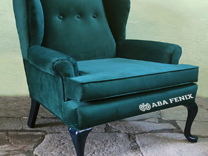 Sillón individual turqueza